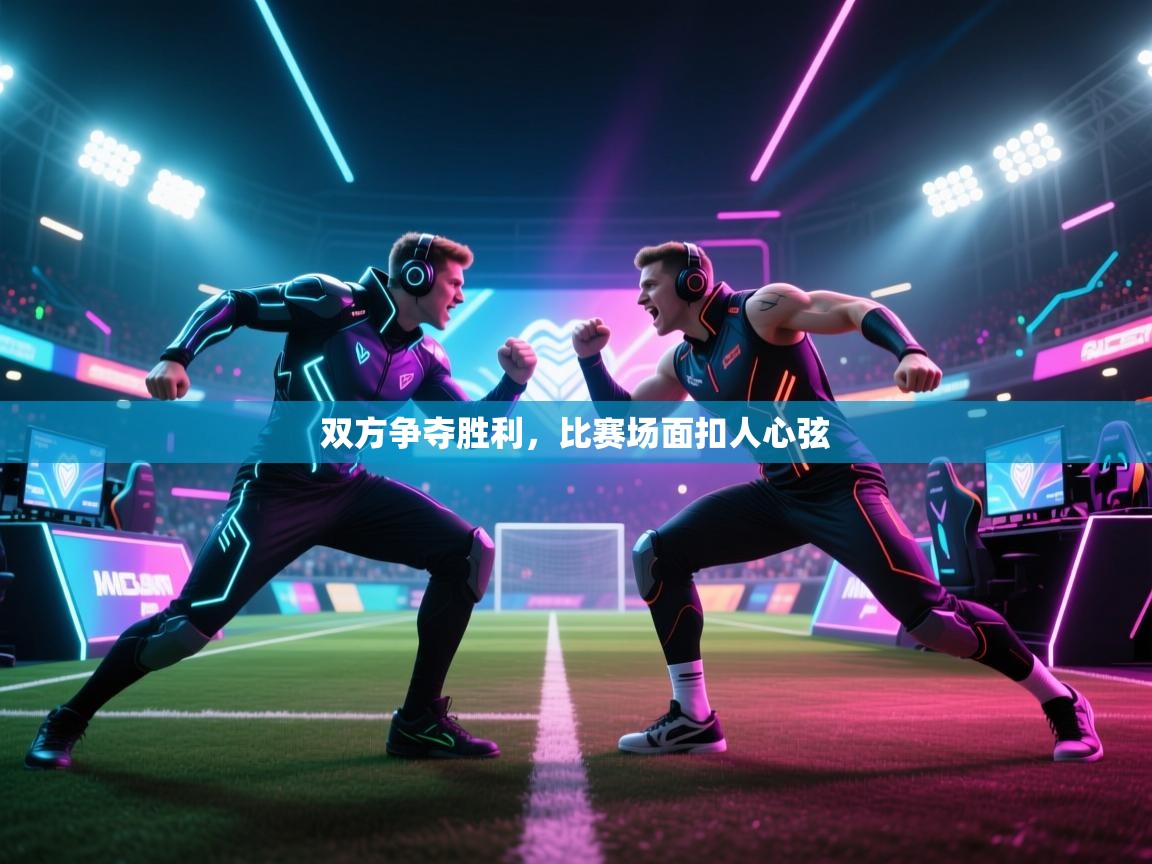 双方争夺胜利，比赛场面扣人心弦